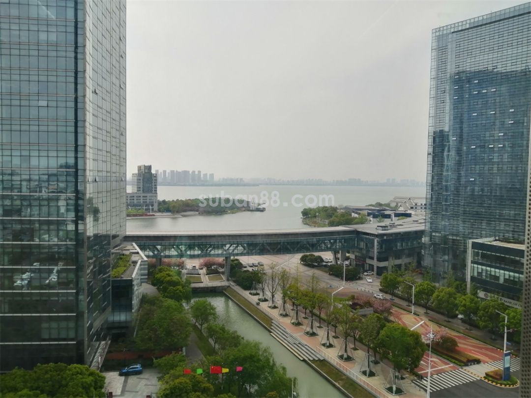中新大厦精装带家具出租 可看湖景-图1