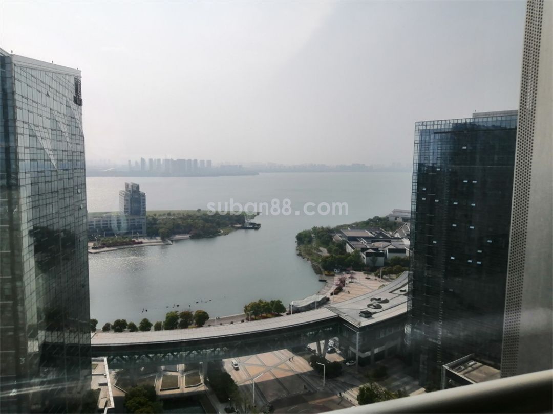 中新大厦精装隔断 高区湖景办公-图5